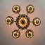Hebron 8- Light Glass Classic / Traditional Chandelier
