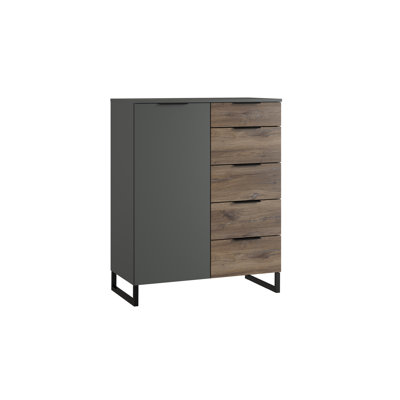Melissa 81cm W 5 - Drawer Chest of Drawers