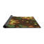 Tapis brun à motif floral Zayyan-1461899370