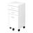 File Cabinet, Rolling Mobile, Storage Drawers, Printer Stand, Office, Work, White Laminate, Contemporary, Modern