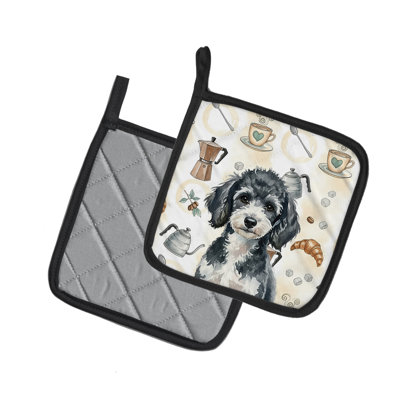 Paire de porte-cafetières Mini Poodle
