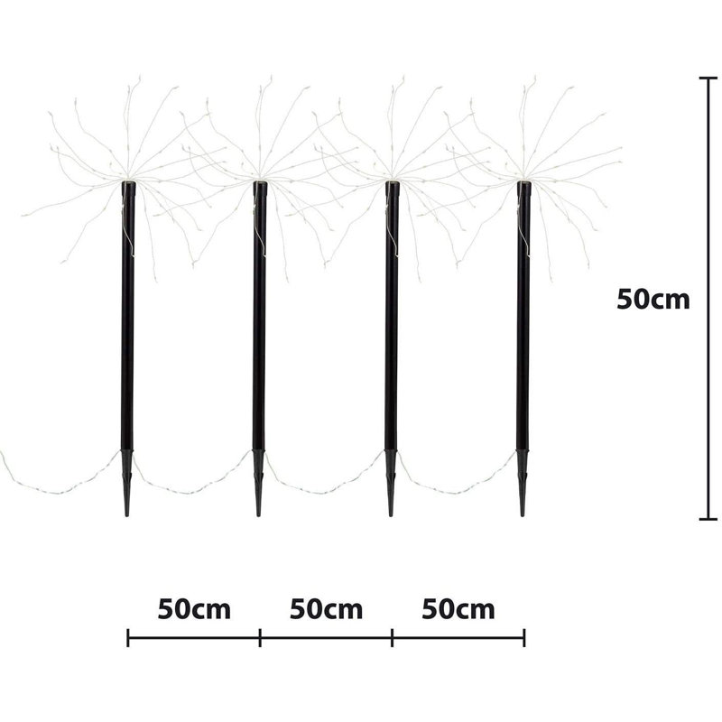 Fernandez 150cm Solar Powered Fairy String Light (End to End Connectable)