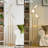 Modern Gold Floor Lamp With 3 Adjustable LED Bird Lights, Mid-Century Standing Lamp With Wood Shelf, Tall Corner Lamp For Living Room, Bedroom, Kids Room