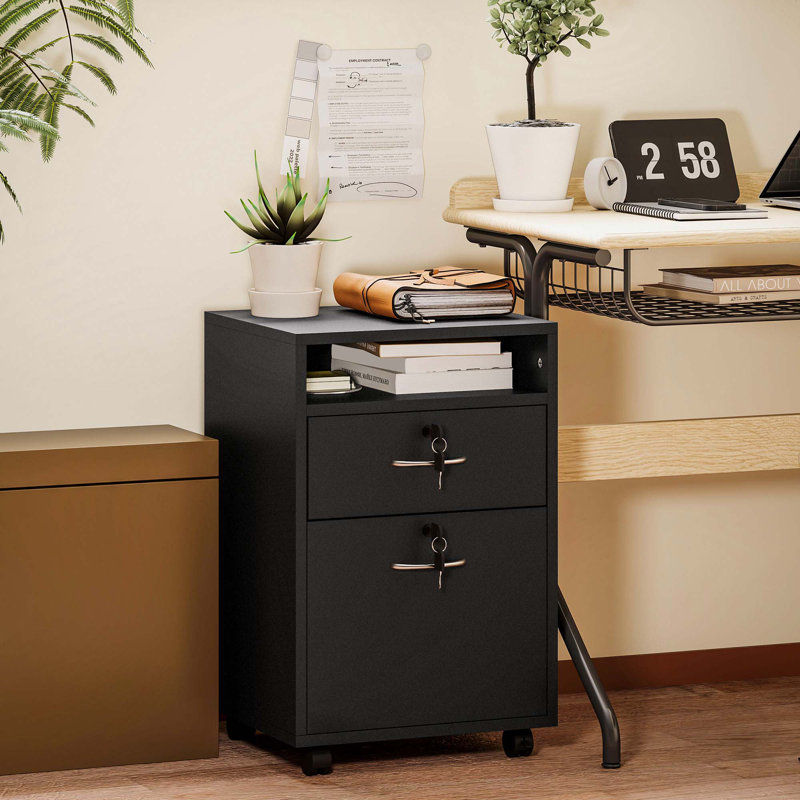 Danby 40cm Wide 1 -Drawer File Cabinet, Black