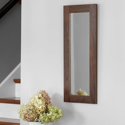 Miroir mural rectangulaire Mid-Century