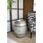 22.5X22.5X26" Drum Side Table