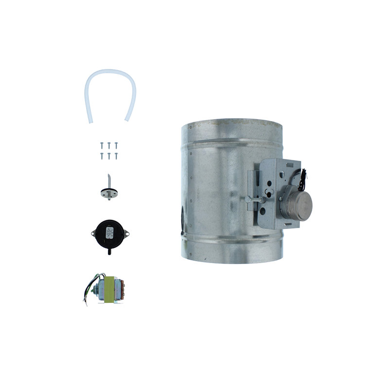 Accessoire de conduit de hotte de cuisine Make-up Air Damper, H 11 po x l 7 po x P 7 po