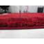 Plume Eudella à poil long rouge uni-1152723728
