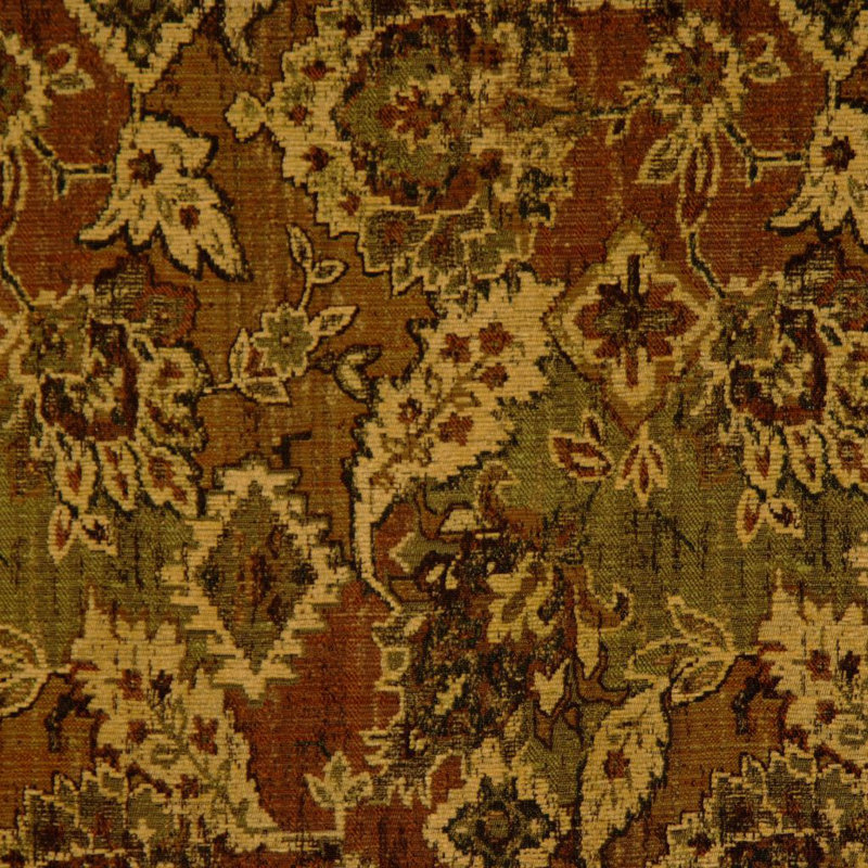 Allure Floral Fabric, Burgundy