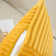 Square Striped Corduroy Soft Flannel Patchwork Pillow Cover