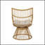 Chaise avec dossier haut ELAINE WICKER