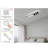 Herrick 5 - Light 43.3" Dimmable Metal Rectangle LED Flush Mount with Remote-1163368644