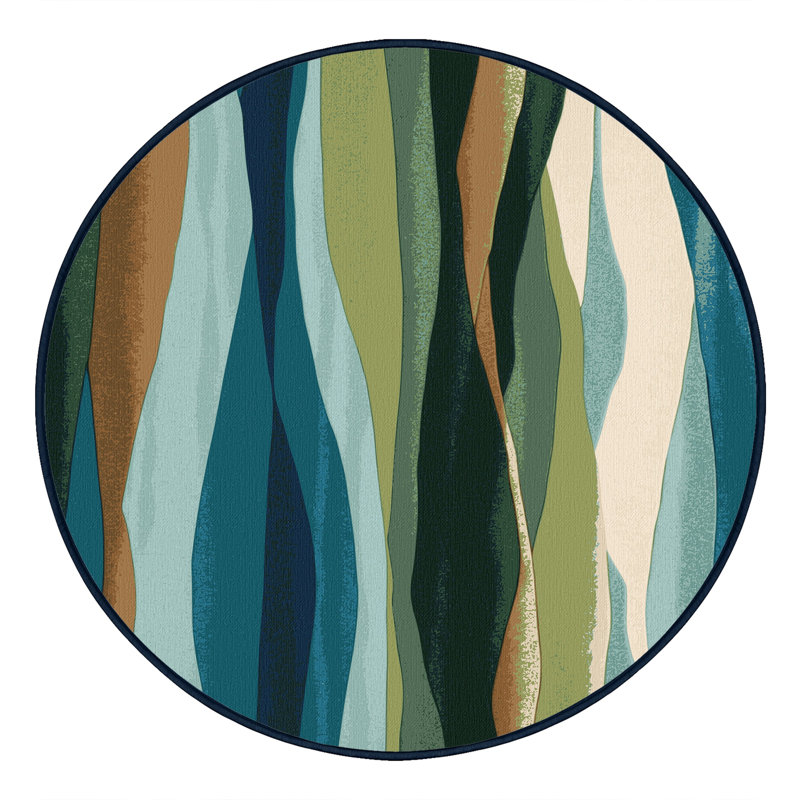 Dream Cascade Rug, Round 3'