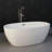 Ember 59'' x 32'' Soaking Acrylic Bathtub-100500624-50845883