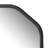 Prynne Mirror-Black Aluminum