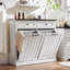 Armoire à linge à panier inclinable double Ahart avec panier de rangement pour salle de bain Farmhouse.-121671686-104713388