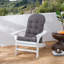 Outdoor Waterproof Tufted Swing Seat Cushion