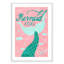 Mermaid Kisses 1, impression sur papier-47842060-47842049