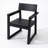 Outdoor Garden Armchair, HDPE Modernist Design With Backrest-1172978401