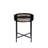 Colson Black Finish End Table