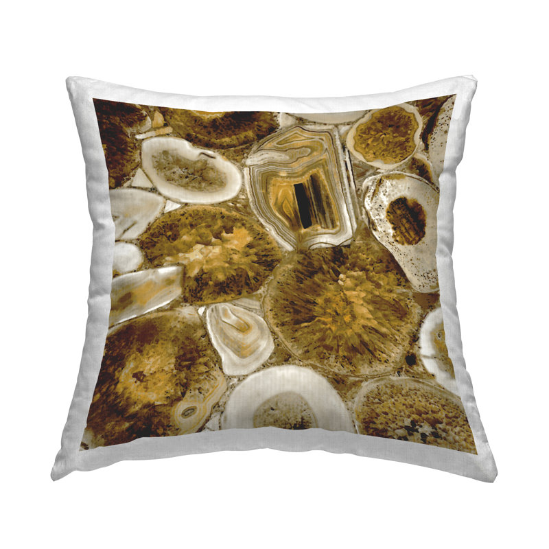 Coussin décoratif à formes géométriques variées par Danielle Carson