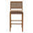 Lingard 29" Seat Height PU Leather Bar Stools With Rubberwood Frame