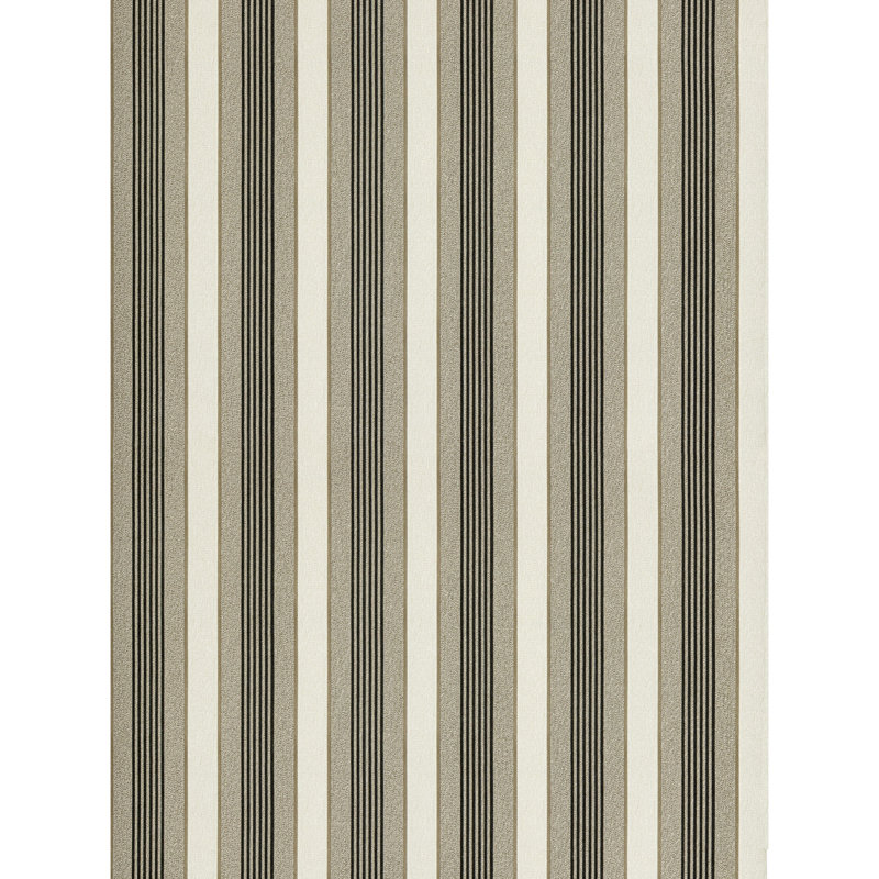 Rouleau de papier peint à rayures Arlo , Moka