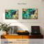 «World Map Aged World Map XXXVII», reproduction sur toile 3 pièces par Tess P-93060980
