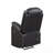 Challenger Modern LED Power Recliner - Wood & Metal Frame, Black Finish
