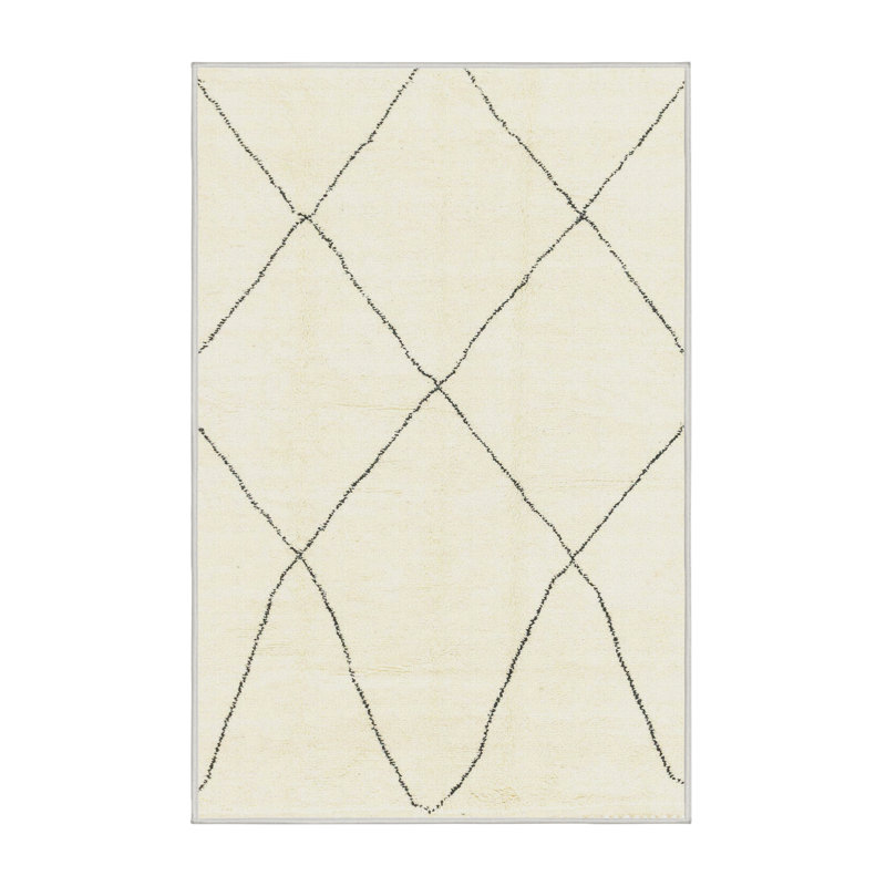 Abstract Indoor Rug, Rectangle 5' x 8'