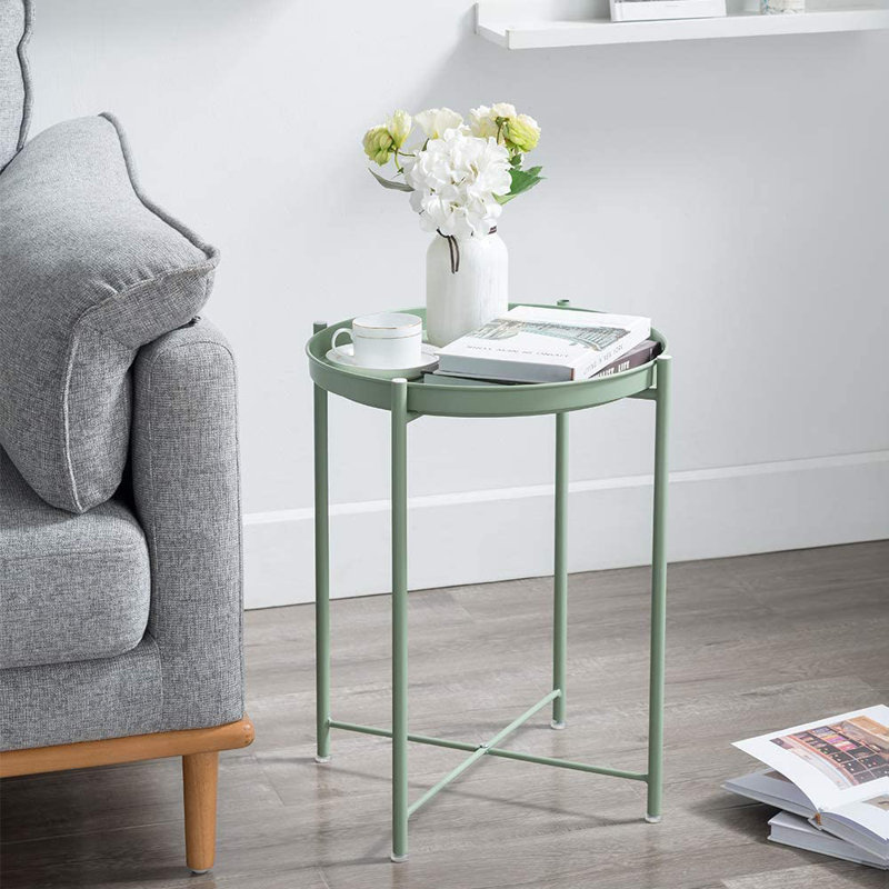 Table de bout Aizaiah, Atrovirens