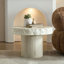 Table basse ronde en fibre de verre