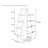 Compact Elegant Bookshelf for Home Organization-107393918