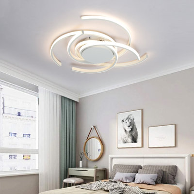 Codie 3 - Light LED Semi Flush Mount Remote Dimmable
