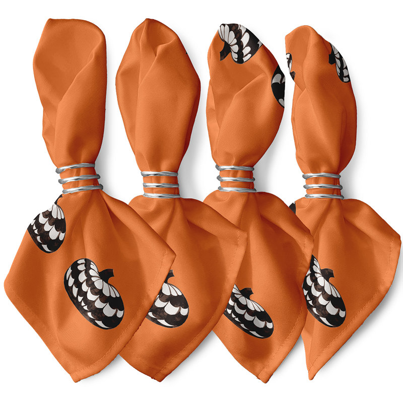 Ensemble de serviettes 4 pièces Mitesh, Orangé