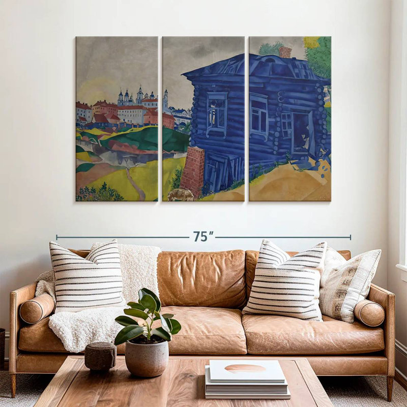 Avery La Maison Bleue, H 42 po x l 65 po