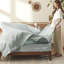 Couvre-lit dans un sac - Motif floral et végétal réversible imprimé d'édredons, de draps, de taies d'oreiller et de taies décoratives, 89 g / m²-110389558