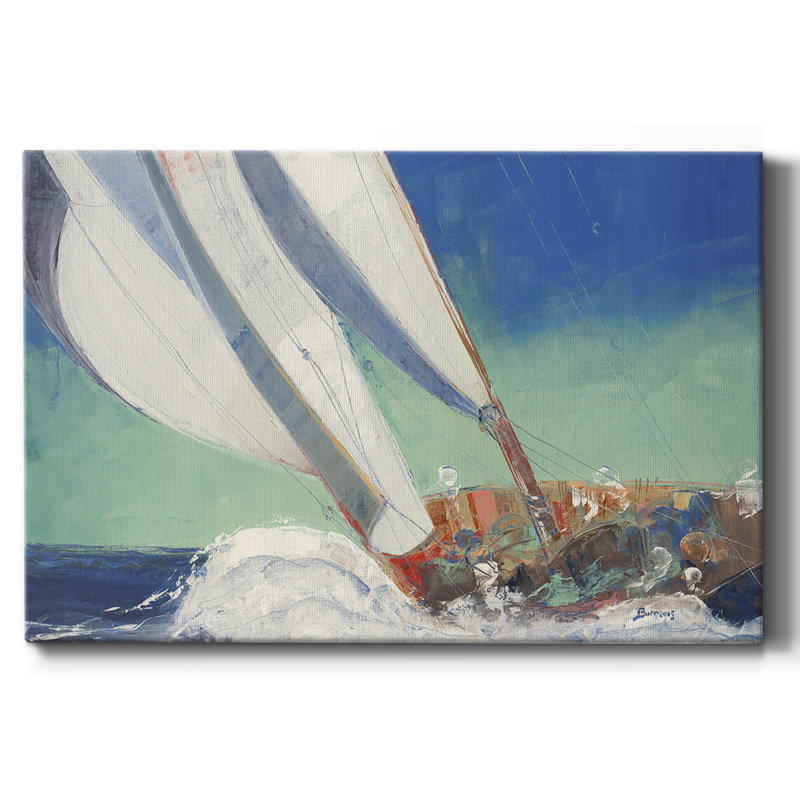Joyau de la mer, toile tendue avec châssis, H 12 po x l 18 po