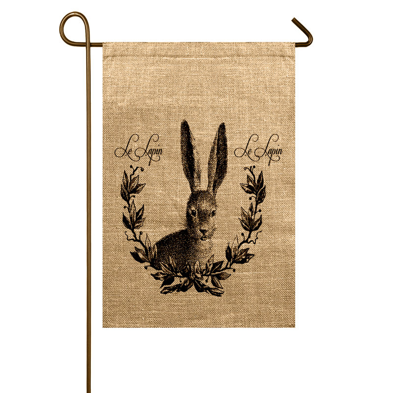 Drapeau de jardin Findikzade Lapin