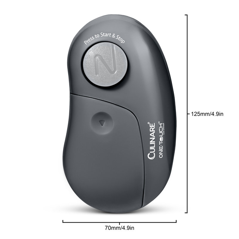 Culinare Advanced One Touch Can Opener Grey