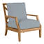 Haley Teak Patio Chair with Cushions-38580634-70064486-70064488