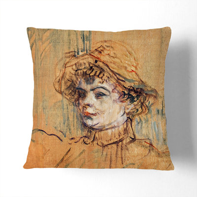 Mademoiselle Nys Square Throw Cushion