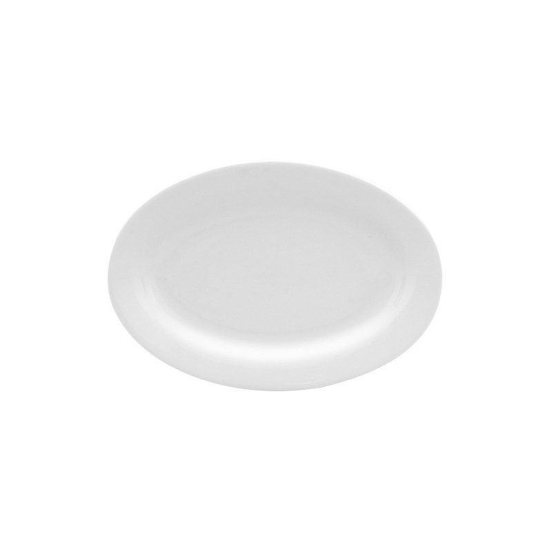 Lark Manor™ Helios Bone China Platter, 12" W x 9.75" D