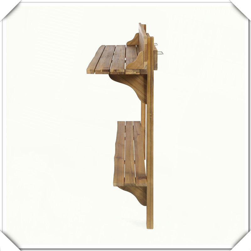 Table de bar en bois Balcon Pratique, durable, élégant, fonctionnel, compact, confortable, chic, polyvalent