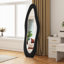 Fabric Leaning and Freestanding Full Length Mirror-1960906032-1960906034