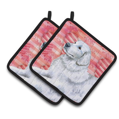 Caroline's Treasures Striped Polyester Potholder