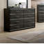 Commode double 8 tiroirs avec miroir Cayer