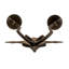 Lampe murale bougie 2 lumières Grindle-30775248