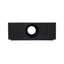 Table basse Void, pierre noire