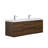 Nerey 59" W x 19.5" D x 22" Wall-Mounted H Double Bathroom Vanity